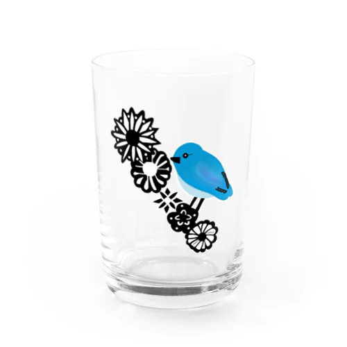 あおいとり Water Glass