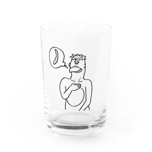 きゅうりに恋するカッパさん Water Glass