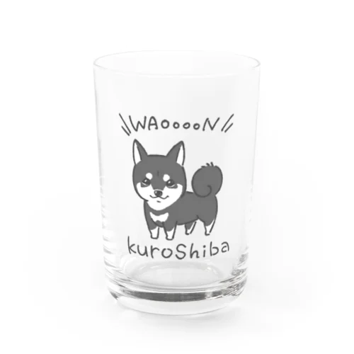 くろしば Water Glass