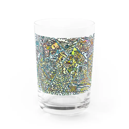 マイ ラクガキ コレクション！(シリーズ) by.地底人 オリジナルコップ(各種類) Water Glass