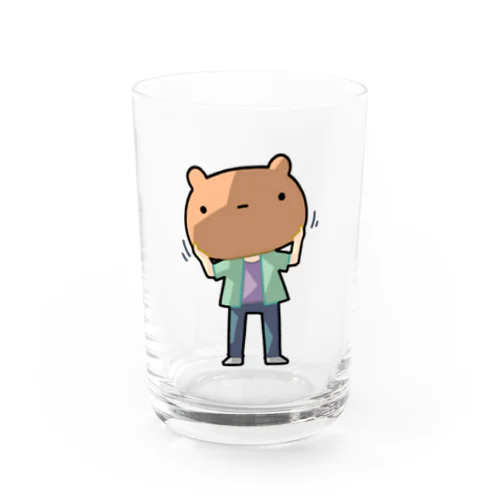 人見知りなんでね。 Water Glass