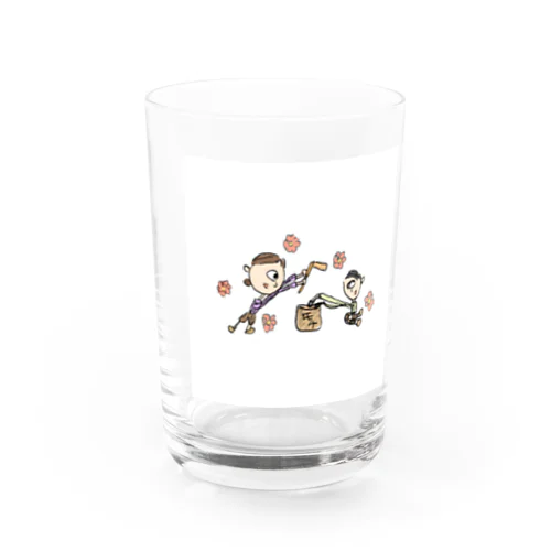 もちもちつきつきグラス Water Glass