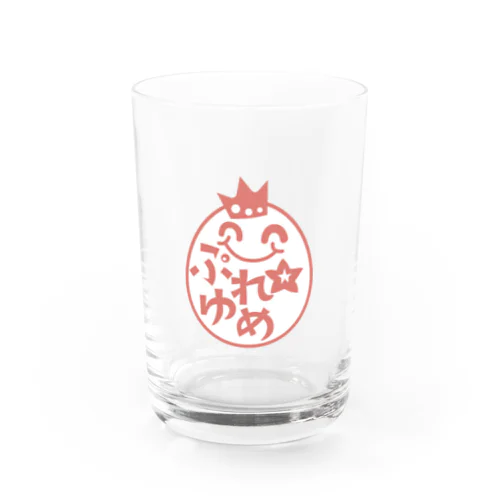 ぷゆまる（ピンク） Water Glass