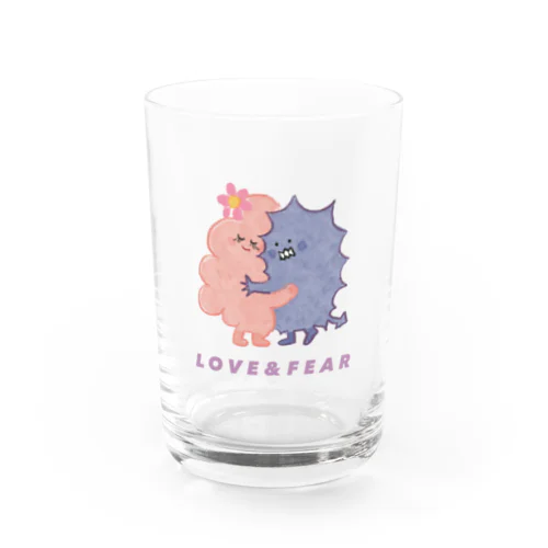 LOVE＆FEARペア Water Glass