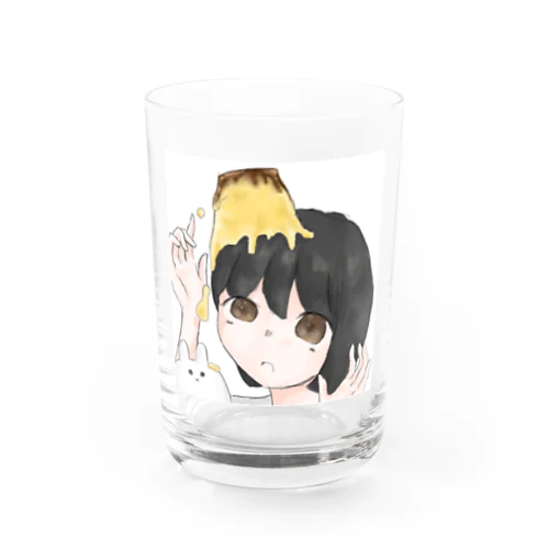 プリンちゃん Water Glass