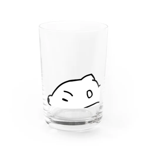 だれてる白い生き物 Water Glass