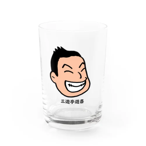 かめ(°8°)ちよグッズ・三遊亭遊喜 Water Glass