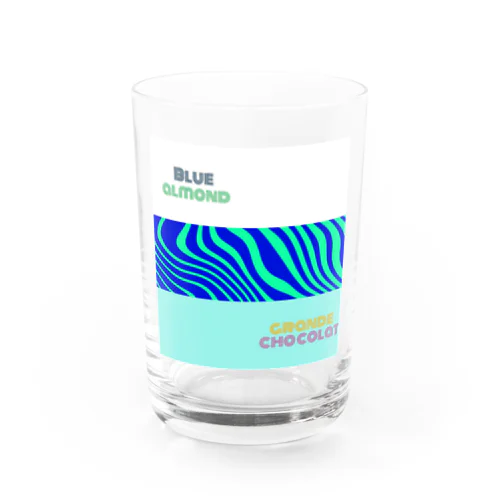 Blue almond & grande chocolat ver.1 Water Glass