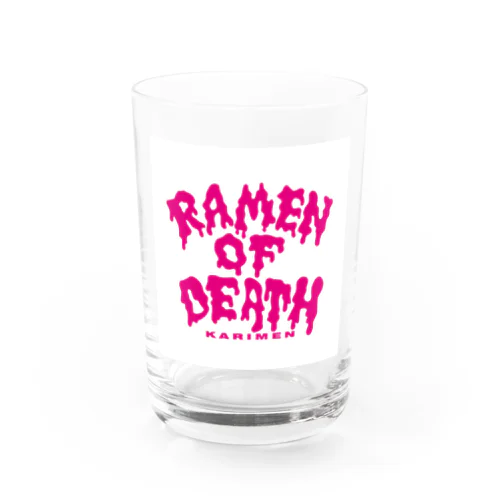 RAMEN OF DEATH Water Glass