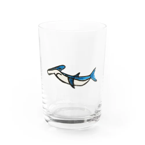 シュモクザメ Water Glass