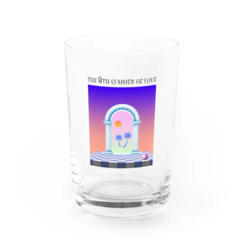 The 9th Summer of Love Water Glass