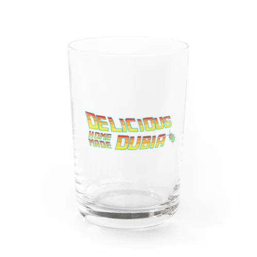 Delicious_Dubia logo Water Glass