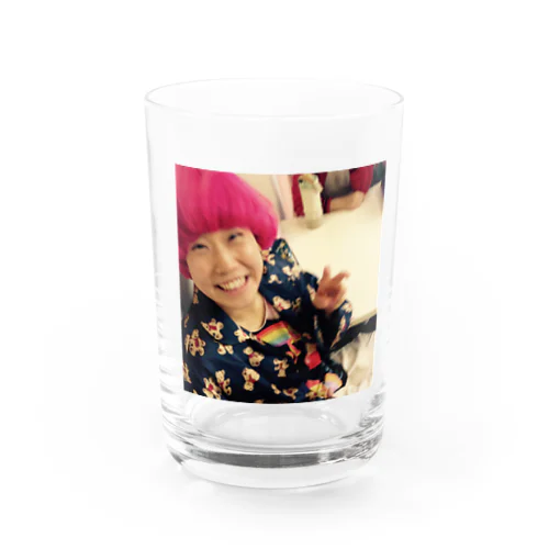 yeh kinoko - pink - Water Glass