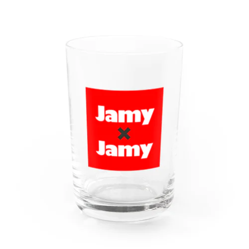 JamyJamyStudio公式ロゴグッズ Water Glass