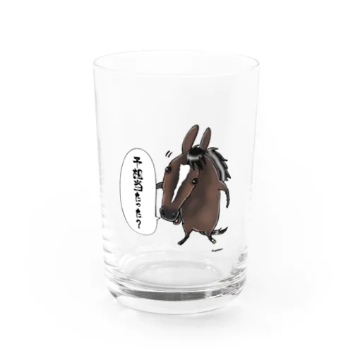 予想当たった？ Water Glass