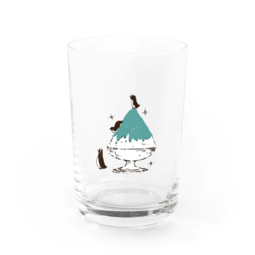 かき氷山 Water Glass