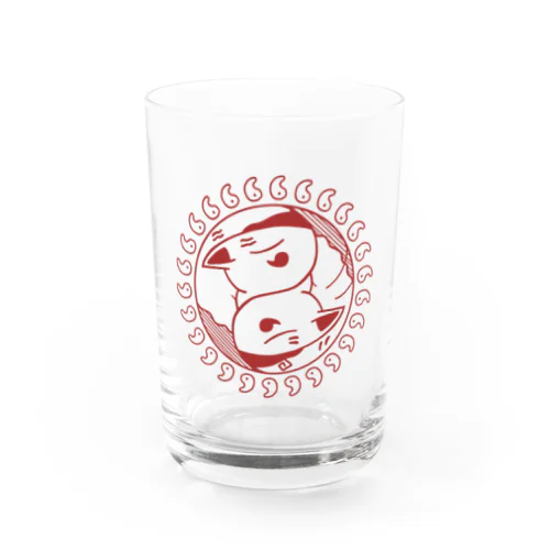 御稲荷狐のたまりとかぎり Water Glass