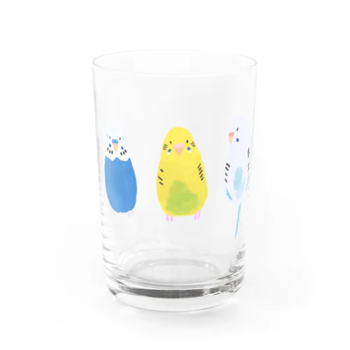 セキセイインコ_C Water Glass