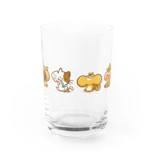 ほおばりんちょ Water Glass