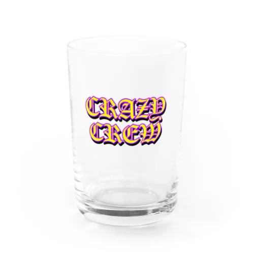 CRAZY CREW TEAM GOODS Water Glass