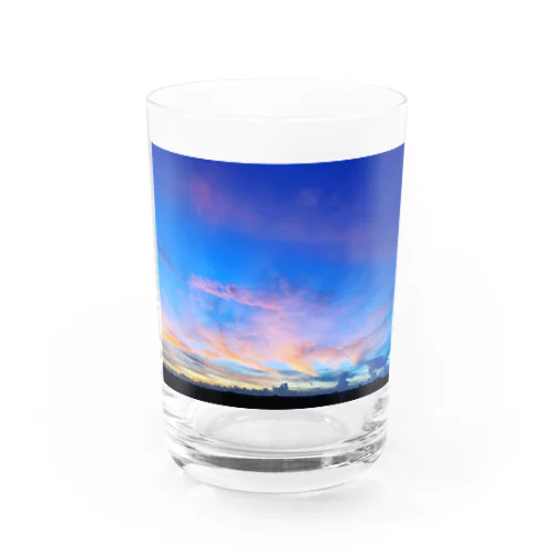 沖縄の夏の夕焼け グラス