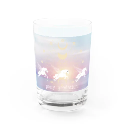 ぽにいぺがさすグラス（この日） Water Glass