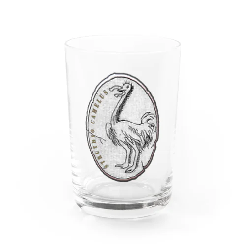 Struthio camelus Water Glass