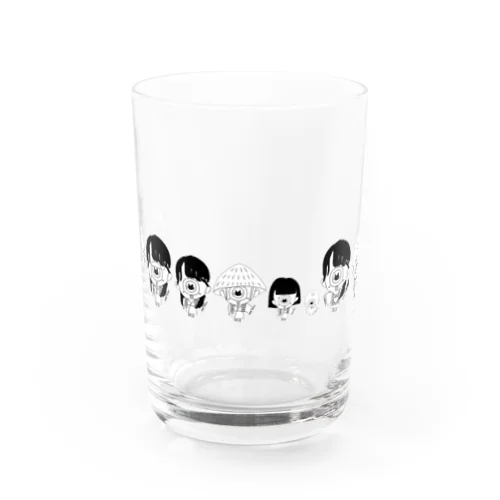 👁隻くん(Seki-kunn)~ALL~👁 Water Glass