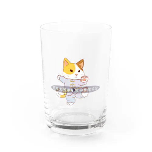 太極猫 グラス