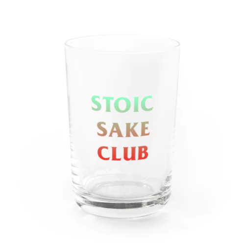 STOIC SAKE CLUB Water Glass