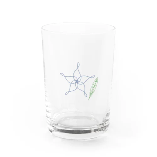 紺の桔梗 Water Glass