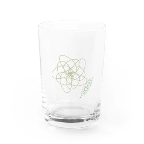 黄色い芍薬 Water Glass