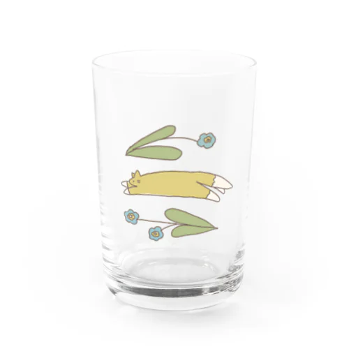 きつねとわすれなぐさ Water Glass