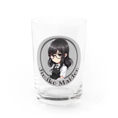 【Jimiko Maiden】にっこりメイド（ディフォルメ） Water Glass