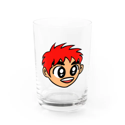 0007・赤い髪の少年（じゅうにブランド） Water Glass