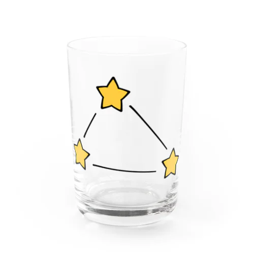 夏の大三角形イラスト Water Glass