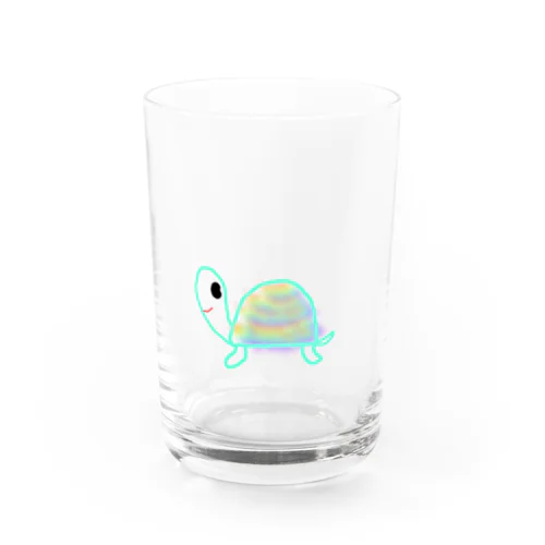 レインボーカメちゃん Water Glass