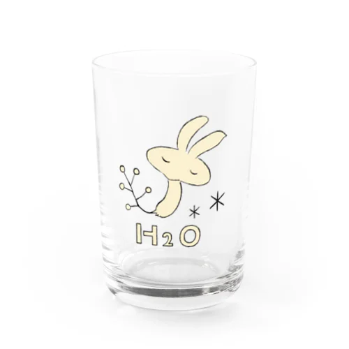 奇妙なうさぎ茸 Water Glass