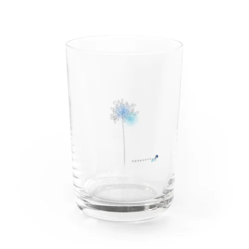 agapanthus Water Glass