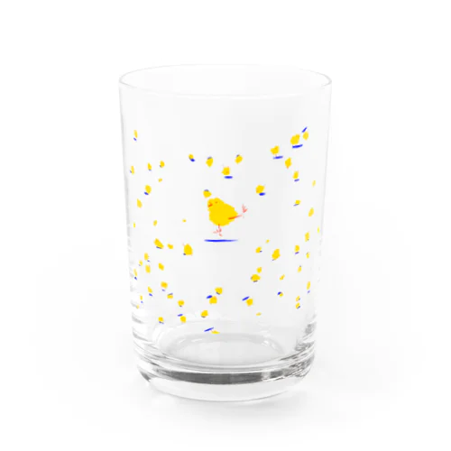 踊るひよこ🐤 Water Glass