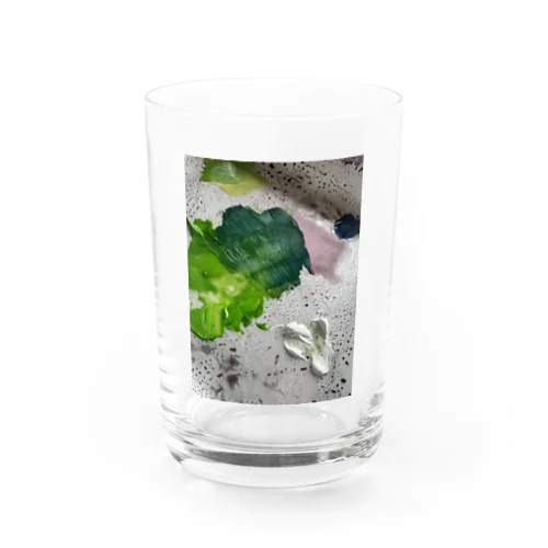 だれともかぶらないブロッコリー Water Glass