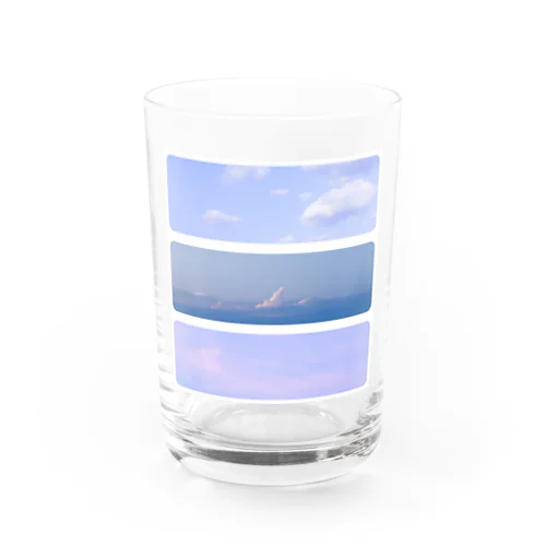水彩の世界(雲) グラス