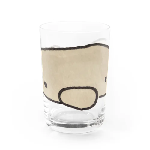 コアラぱんのくまくま。のかおポ Water Glass