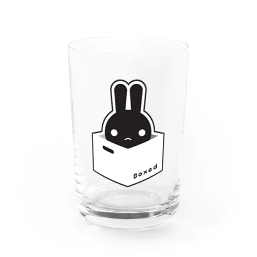 【Boxed * Rabbit】黒Ver Water Glass