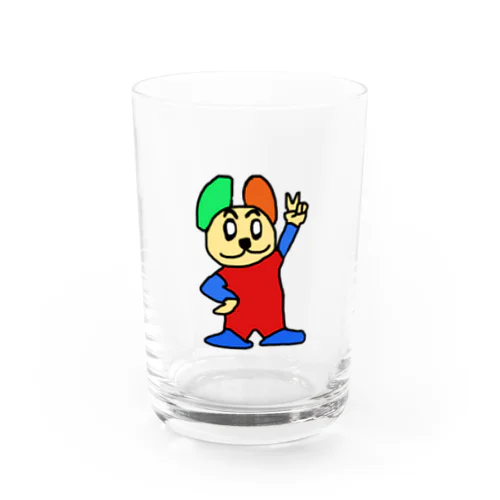 マサキマン001byたざ美ちゃん Water Glass