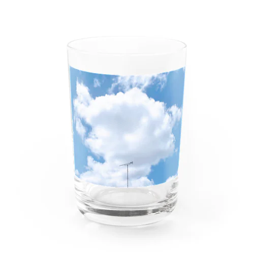 夏雲もくもく Water Glass