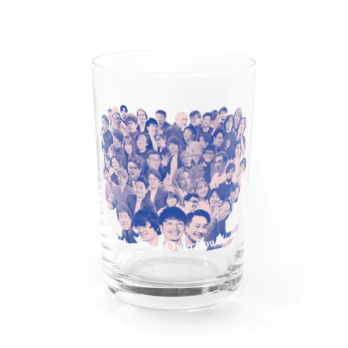 overflow 6th Anniversary (Navy) Water Glass