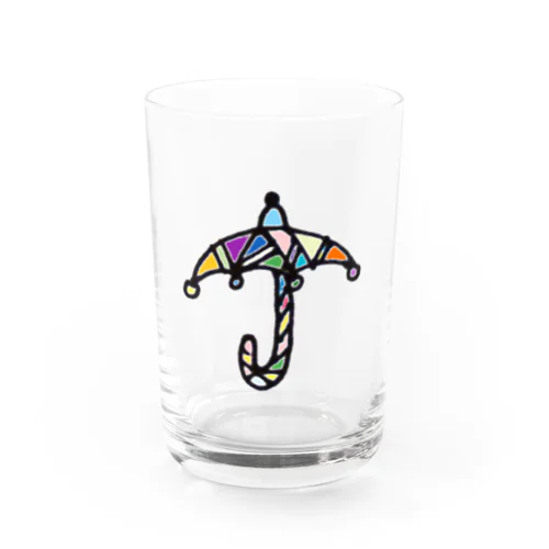 カラフルアンブレラ Water Glass