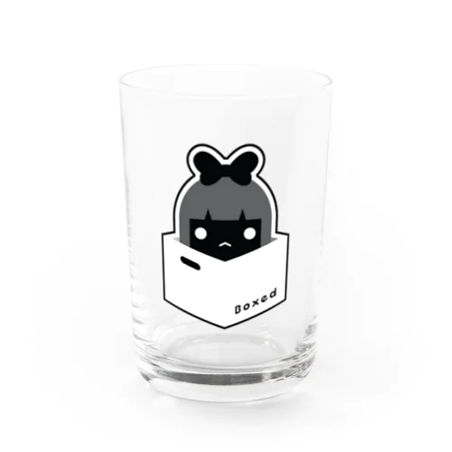 【Boxed * Girl】黒Ver Water Glass