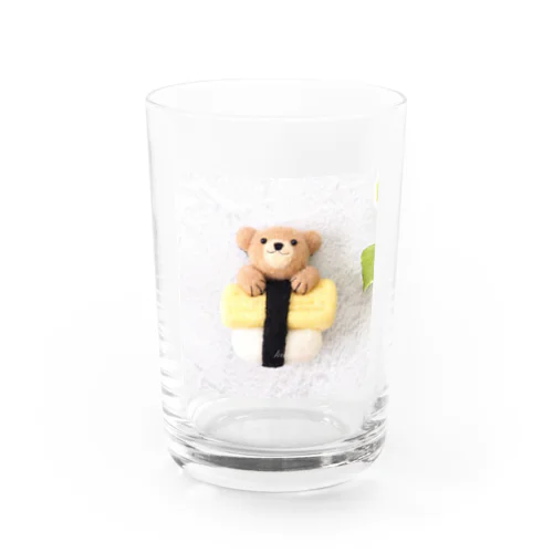 ひょっこり！たまごのお寿司 Water Glass